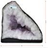 DMS Store Amethyst Crystal Geode Stone from Brazil R.2355 (Dimensions: 10.5" x 12" x 6", 28.27 lbs) view 1