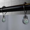 Gotham Decor Set of 12 Asian Peacock Lantern Shower Curtain Hooks view 2