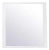 Elegant Decor Aqua Rectangle Vanity Mirror 72 inch in White view 2