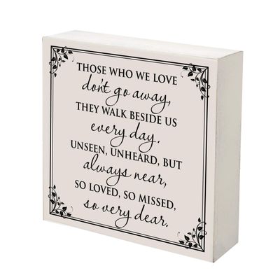 LifeSong Milestones Personalized Shadow Box 6x6 Wooden Pet Remembrance Gift Because Someone We Love Loss of Dogs or Cats Pet Memorial Gifts