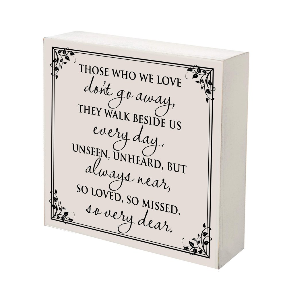 LifeSong Milestones Personalized Shadow Box 6x6 Wooden Pet Remembrance Gift Because Someone We Love Loss of Dogs or Cats Pet Memorial Gifts