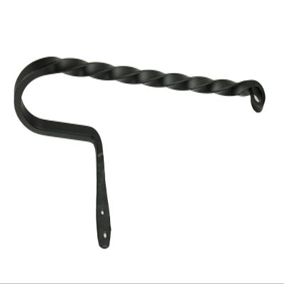 Hand Forged Wrought Iron Wall Mounted Paper Towel Holder Primitive Decor