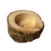 Simdoc Wooden Tea Light Candle Holder Succulent Planter for Wedding, Party Home Decor,6x2.5cm view 1