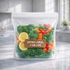 Albino Monkey Reusable Silicone Sous Vide Bag - 1 Gallon, 135oz. XXL - 1 pcs Food Storage Bag, Freezer Container, Zero Waste Alternative for Sous Vide Cooker, Kitchen Organization, and Meal Prep Bags view 2
