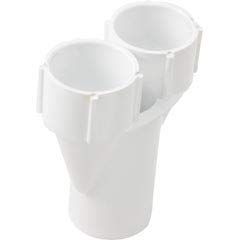 FidgetGear Hot Tub Basics | 1.5" PVC Manifold Wye/Y, 1-1/2" Slip Ports 672-8040 Show One Size