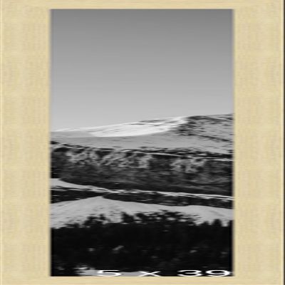 Frame It Easy 5 x 39 Wheat Wood Frame (Derby)