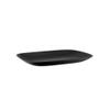Alessi Moir, Rectangular tray in steel coloured with epoxy resin, black with relief decoration., One size view 1