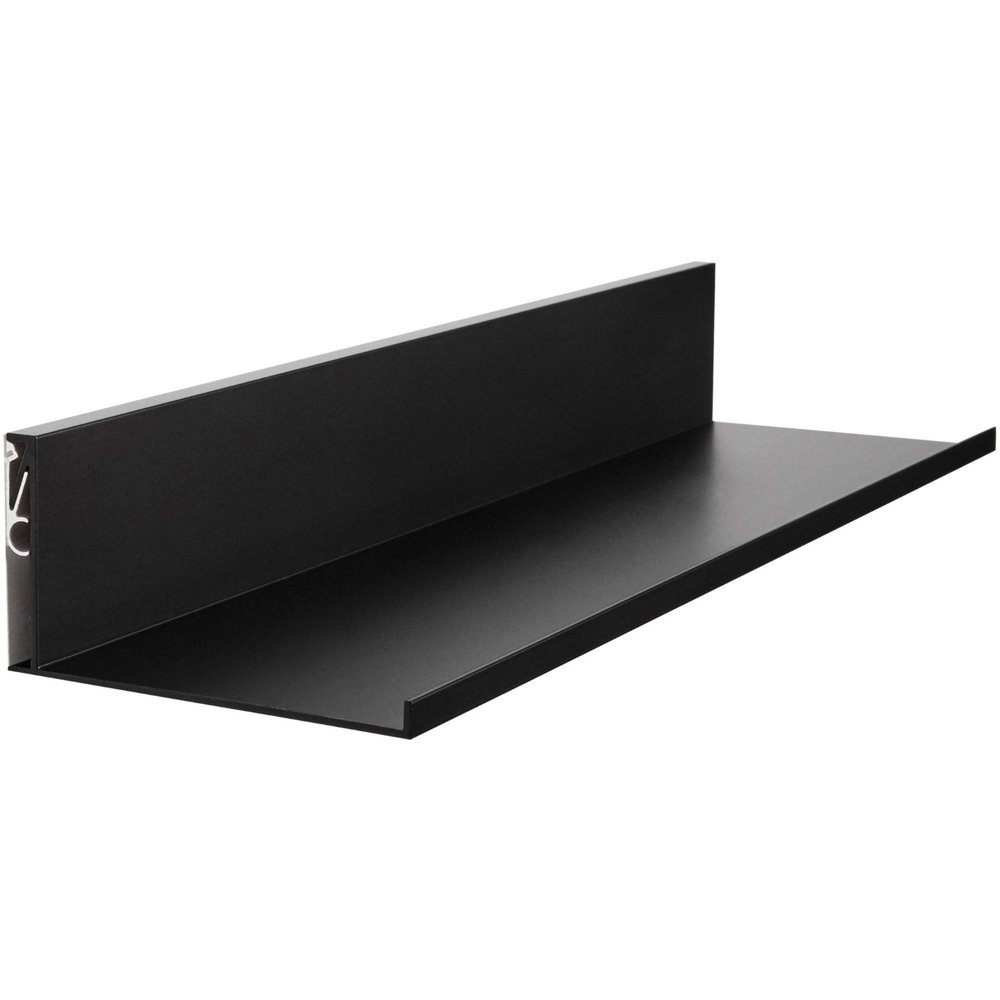 Hangman L48B L 48-Inch No-Stud Floating Shelf (Black Powder Coat)