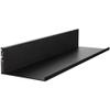 Hangman L48B L 48-Inch No-Stud Floating Shelf (Black Powder Coat) view 1