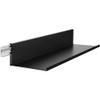 Hangman L48B L 48-Inch No-Stud Floating Shelf (Black Powder Coat) view 2