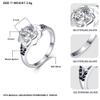Bansriracha 925 Sterling Silver Ring Female Bague Flower Trendy Wedding Rings for Women Sterling Silver Jewelry (8) view 2