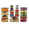 Rubbermaid Brilliance BPA Free 44-Piece Food Storage Containers Set Airtight Leak-Proof with Lids for Meal Prep Lunch and Leftovers view 1