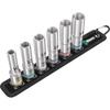 WERA 05004565001 Belt C Deep 1 Socket Set, 1/2" Drive, 6 Pieces view 1