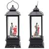 Wondise Christmas Lighted Musical Snow Globe Decorations with Timer view 4