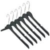 All Hung Up Hangers Elegant Plastic Hangers, Clothes Hangers, Thin Plastic Hangers, Color Plastic Hangers, Clothes Hangers Plastic, Blouse Hangers (Black, 36pk) view 1