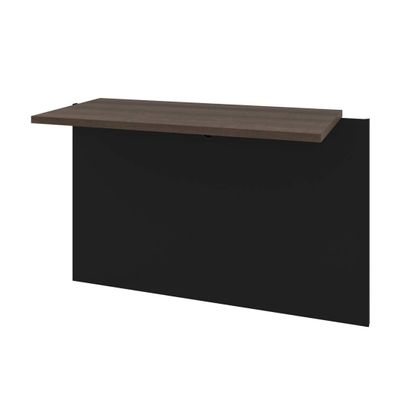 Bestar Connexion 40W Desk Bridge in Antigua & Black