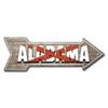 Alabama Arrow Sign | Indoor/Outdoor | Direction Arrow Sign Funny Home Dcor for Garages, Living Rooms, Bedroom, Offices | SignMission Personalized Gift | 18" Wide view 1