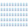 Akozon Shower Bottles 50Pcs Candy Chocolate Bottles Box for Shower Party Favors Gifts Decorations (Blue) view 2