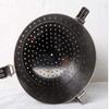 Commercial Grade D 6.3" X H7" Genuine Stainless Steel 18/8 Perforated Tall Strainer - One Touch Lock System - Restaurant & Home Use - Extra Extra Large view 4
