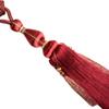 1 Pair Fashion Curtain Rope Tiebacks with Tassels Curtain Tiebacks Curtain Rope Holdbacks for Bedroom & Living Room (Jujube red) view 1