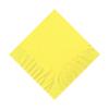 100 2-Ply Cocktail Personalized Napkins (Yellow) view 1