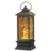 Wondise Snowman Lighted Musical Snow Globe Lantern with 6 Hour Timer view 1
