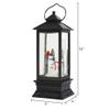 Wondise Snowman Lighted Musical Snow Globe Lantern with 6 Hour Timer view 2