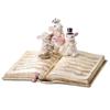 Regency International 9" Resin Singing Mice On Music Book with Candle view 1