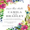 Bright Floral Wedding Save The Date Cards, Boho Wildflower Watercolor Wedding Save The Dates view 1