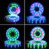 wattcctlm 95FT/Roll Chasing Effect WS2811 Pixels 24V SMD 5050 Waterproof LED Strip Light Magic Dream Color Addressable with Bluetooth Controller and Power Supply view 4