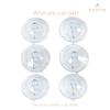BEADNOVA Suction Cup Hooks 2.5 Inches Suction Cup Hook for Window Glass Bathroom Kitchen Wall Office (6 Packs) view 2