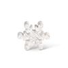 K&K Interiors 53945A Set of 3 Small Wooden Whitewashed Snowflakes view 3