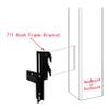 CAFORO #711 Bolt-On to Hook-On Conversion Frame Brackets, Rail Headboard Bracket, Bed Hook Adapter Kit (Set of 4) view 2