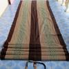 RaanPahMuang Thick Woven Cotton Thai Mattress Case (Needs to be Filled) 32 Segments Full Length, Brown Pixel Star view 3