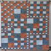 Four Patch Play Original Modern Lap Quilt view 1