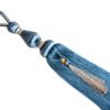 1 Pair Fashion Curtain Rope Tiebacks with Tassels Curtain Tiebacks Curtain Rope Holdbacks for Bedroom & Living Room (Peacock Blue) view 1