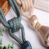 1 Pair Fashion Curtain Rope Tiebacks with Tassels Curtain Tiebacks Curtain Rope Holdbacks for Bedroom & Living Room (Peacock Blue) view 4