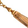1 Pair Fashion Curtain Rope Tiebacks with Tassels Curtain Tiebacks Curtain Rope Holdbacks for Bedroom & Living Room (Antique Brass) view 1