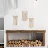 Mkono Small Macrame Wall Hanging, Boho Bedroom Decor, 3 Pack, 8" Wx14 L view 3