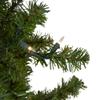 Pre-Lit Canadian Pine Artificial Pencil Christmas Tree - 6.5' - Clear Lights view 4