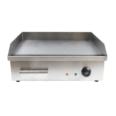 BoTaiDaHong 3000W Electric Commercial Grill Griddle Flat Hotplate Temperature Adjustable Stainless Steel Nonstick Large Cooking Surface Restaurant Grill BBQ Thermostat