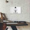 Epic Graffiti 'Hourglass' Canvas Wall Art, 12"x12" view 3