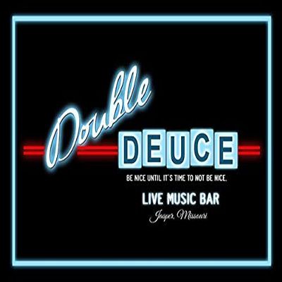 Artylicious Double Deuce, Roadhouse Bar A4 Metal Sign