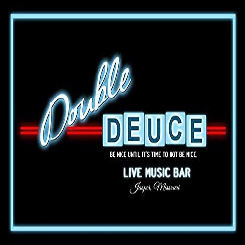 Artylicious Double Deuce, Roadhouse Bar A4 Metal Sign
