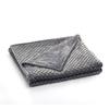 RelaxBlanket 80''x90'' Duvet Cover for Weighted Blanket | Premium Super Soft Minky Dot | Dark Grey view 1