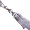 1 Pair Fashion Curtain Rope Tiebacks with Tassels Curtain Tiebacks Curtain Rope Holdbacks for Bedroom & Living Room (Gray) view 1
