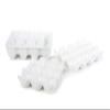 Impulse! Hudson White Porcelain Egg Crate - Set of 2: Enhance Storage, Fridge Organization, and Style! view 4