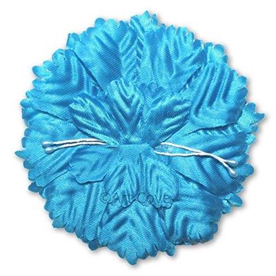Capia Flowers Flat Carnation Capia Base for Corsages Bulk 48 Pieces 20+ Colors Available (Turquoise)