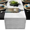 Modern Table Runner 14x72inch Cotton Linen Runners for Kitchen Dining Living Room Wedding PartyTable Decor, London Big Ben Monument Scene Simple Style view 1