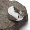 Bansriracha Stainless Steel High Polished Heart Ring for Women (6) view 3